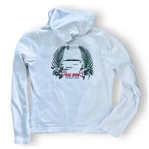 Vintage Outrigger Canoe Club Hoodie KA NAI'A Big Run Race 2007 Small Women's